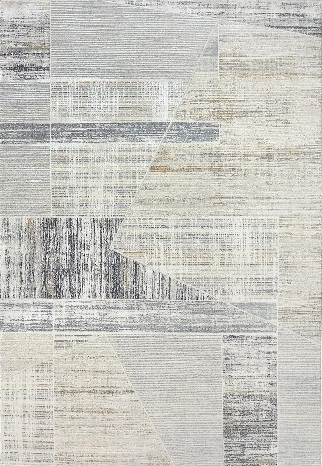 Anne Klein The Nobility Modern Geometric Rug Collection Beige Women Home