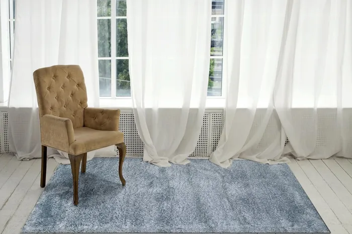 Anne Klein The Posh Contemporary Rug Collection Blue Women Home