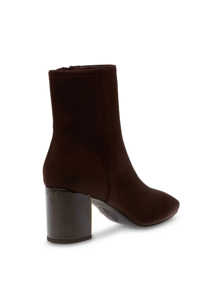 Anne Klein Tori Bootie Dk Brown Str Women Shoes