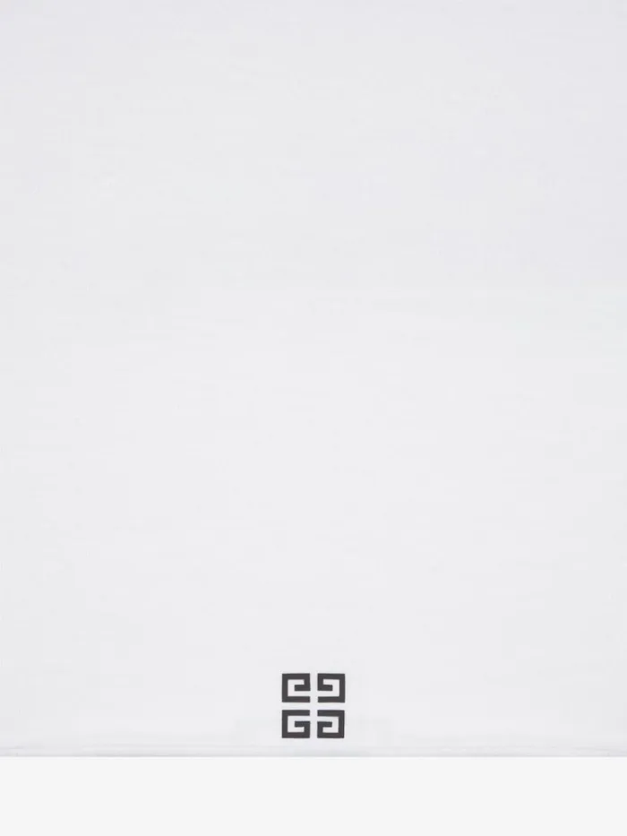 Archetype Cropped TShirt In Cotton White Women Givenchy Tops and Shirts