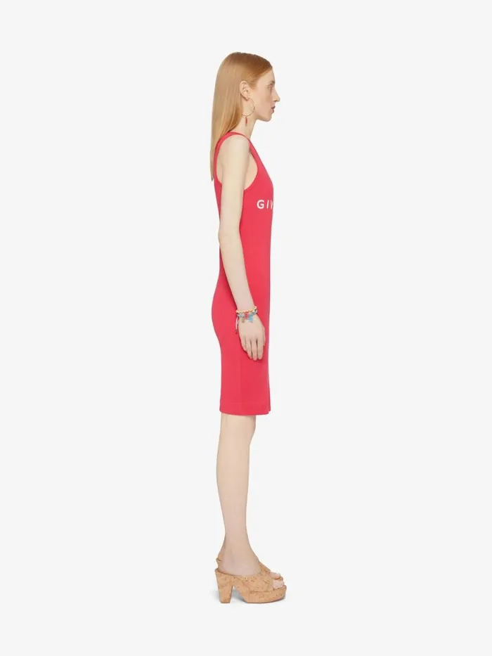 Archetype Tank Dress In Jersey Raspberry Women Givenchy Dresses