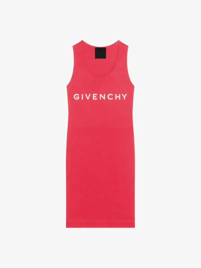 Archetype Tank Dress In Jersey Raspberry Women Givenchy Dresses