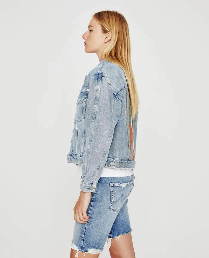 Arllow Jacket Chimayo Grey Juniper Women AG Jeans Jackets Arllow Jacket Chimayo Grey Juniper Women AG Jeans Jackets