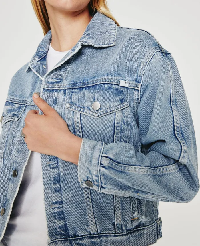 Arllow Jacket Chimayo Grey Juniper Women AG Jeans Jackets Arllow Jacket Chimayo Grey Juniper Women AG Jeans Jackets