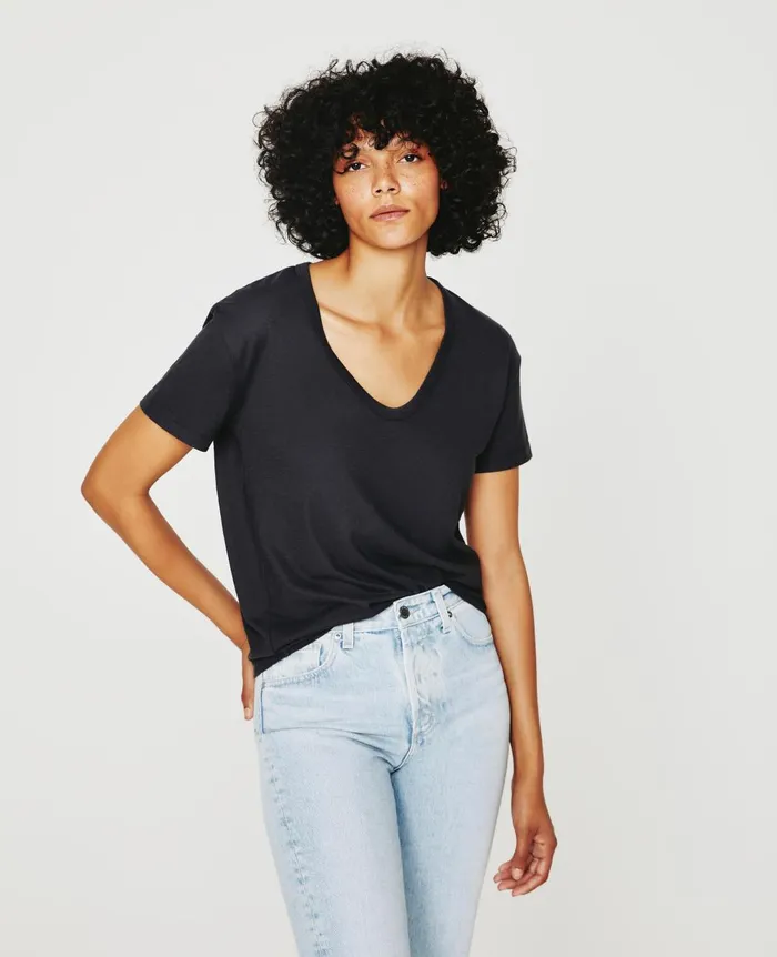 Aspen U Ink Stone Women AG Jeans Tees and Tanks Aspen U Ink Stone Women AG Jeans Tees and Tanks
