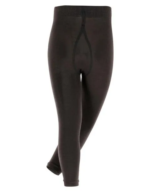 Babies and Kids Active Warm Kids Leggings Black FALKE Tights and Leggings