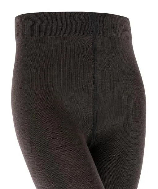 Babies and Kids Active Warm Kids Leggings Black FALKE Tights and Leggings