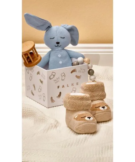 Babies and Kids Baby Bear Babies Giftbox Sand Mel FALKE Baby Socks