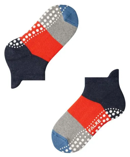 Babies and Kids Colour Block Kids House Socks Navyblue M FALKE House Socks