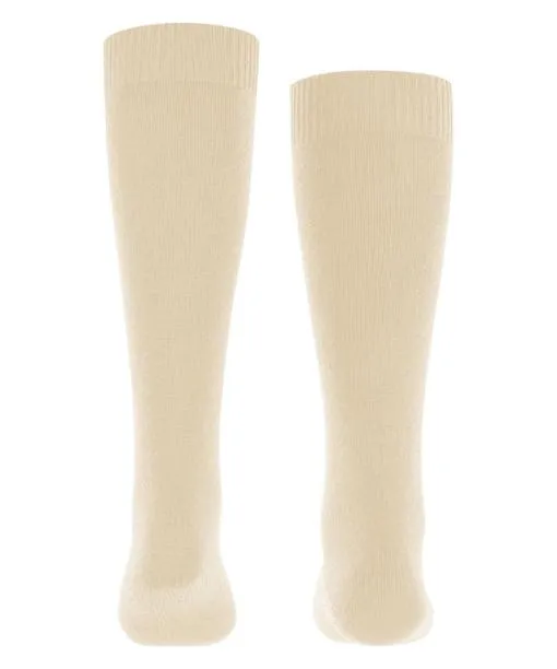 Babies and Kids Comfort Wool Kids Kneehigh Socks Cream FALKE Knee High Socks