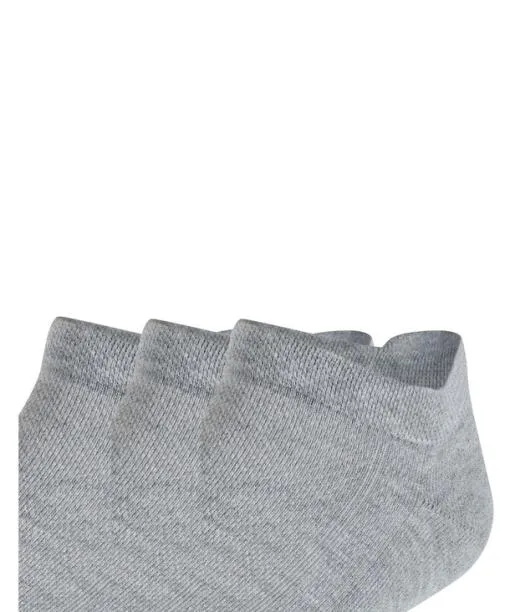 Babies and Kids Cool Kick 3Pack Kids Sneaker Socks Light Grey FALKE Ankle Socks