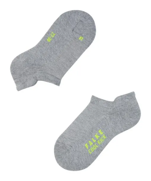 Babies and Kids Cool Kick Kids Sneaker Socks Light Grey FALKE Ankle Socks
