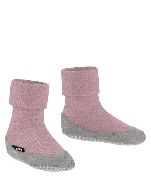 Babies and Kids Cosyshoe Minis Kids Slippers Brick FALKE House Socks