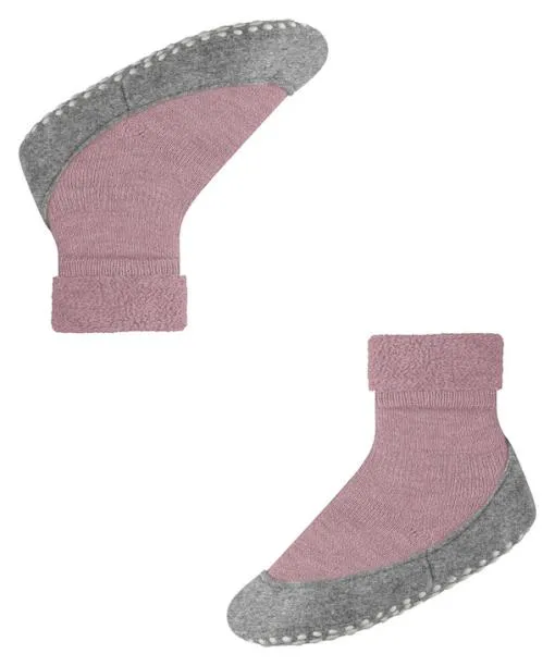 Babies and Kids Cosyshoe Minis Kids Slippers Brick FALKE House Socks