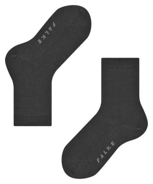 Babies and Kids Cotton Finesse Kids Socks Black FALKE Socks