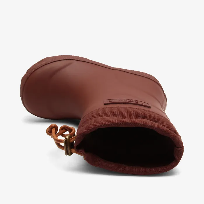 BABY thermo bordeaux Red Rubber boots bisgaardshoes
