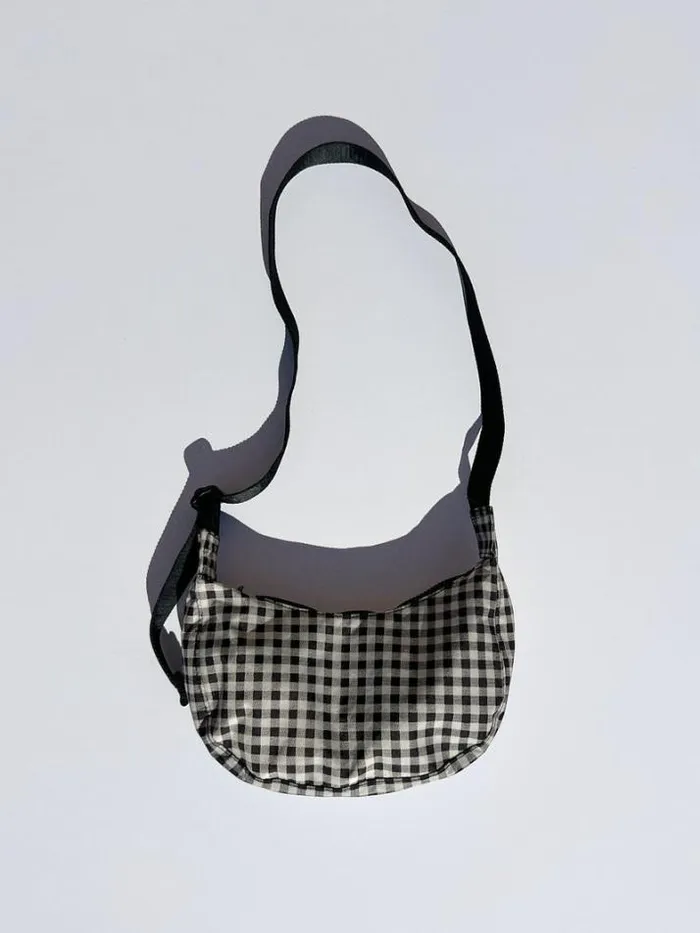 Bags Shop Lisa Says Gah Small Nylon Crescent Bag