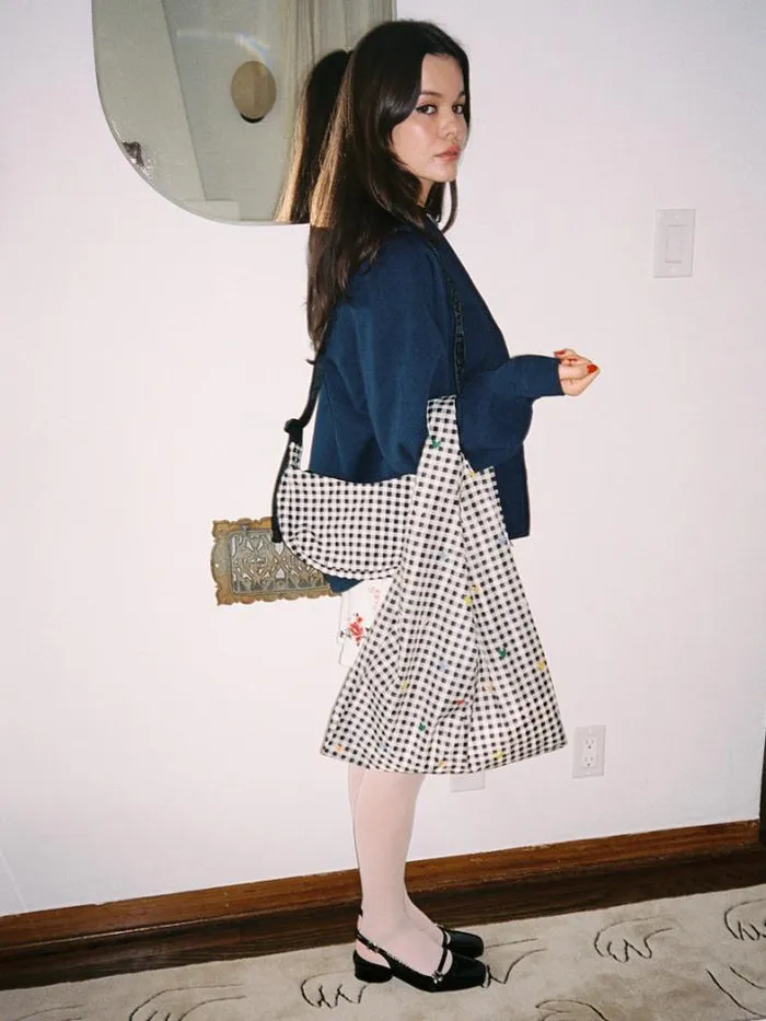 Bags Shop Lisa Says Gah Small Nylon Crescent Bag