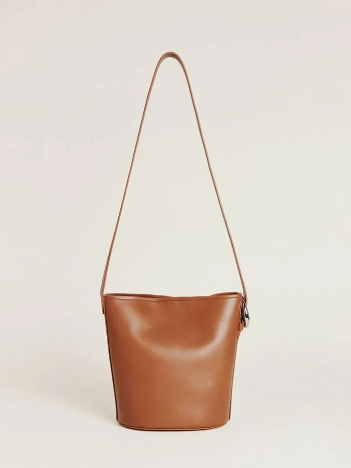 Bags The Reformation Seleena Small Bucket Bag Lido Leather