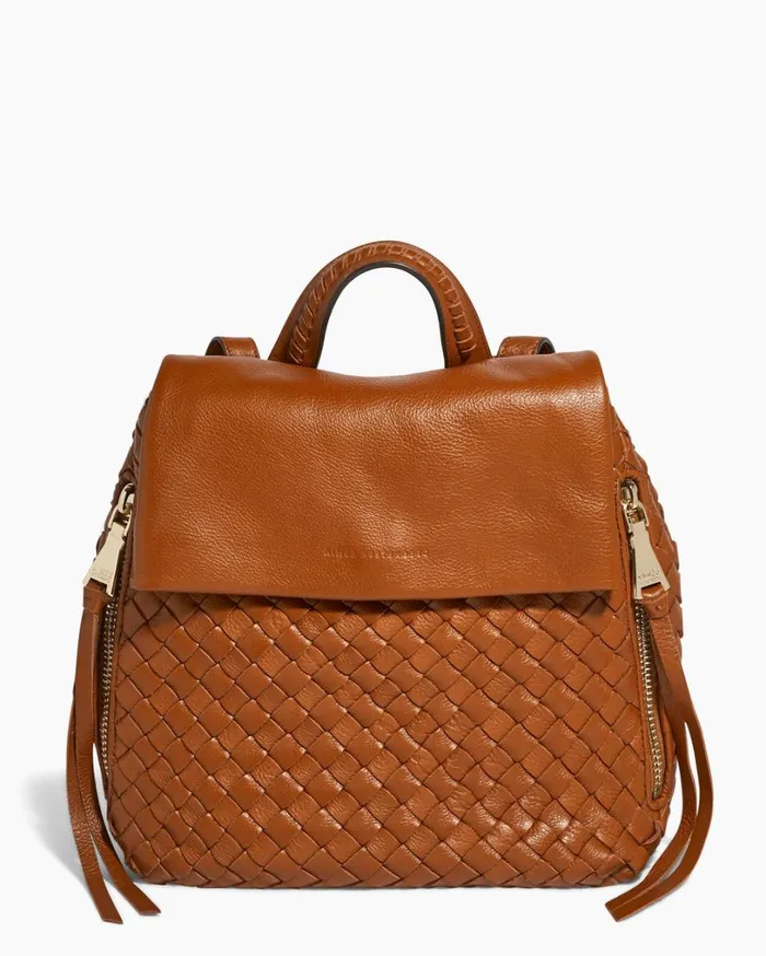 Bali Backpack Cinnamon Woven Women Aimee Kestenberg Backpacks