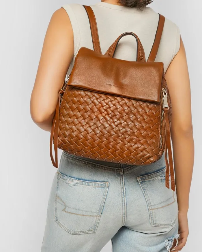Bali Backpack Cinnamon Woven Women Aimee Kestenberg Backpacks