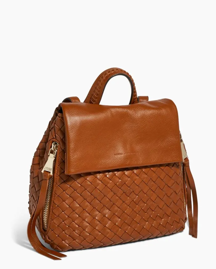 Bali Backpack Cinnamon Woven Women Aimee Kestenberg Backpacks