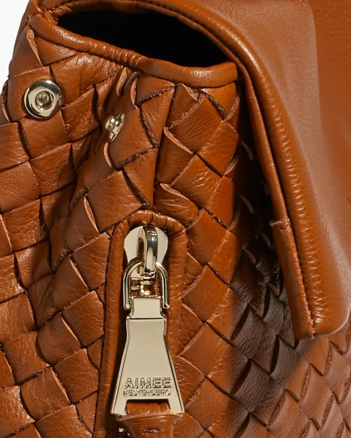 Bali Backpack Cinnamon Woven Women Aimee Kestenberg Backpacks