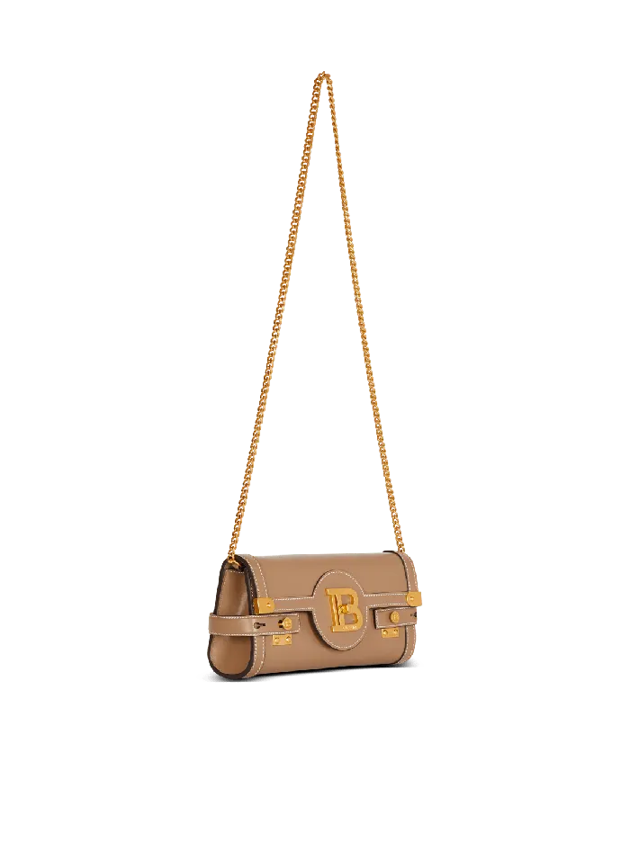 Balmain Clutches Women BBuzz Pouch 23 In Calfskin Brown