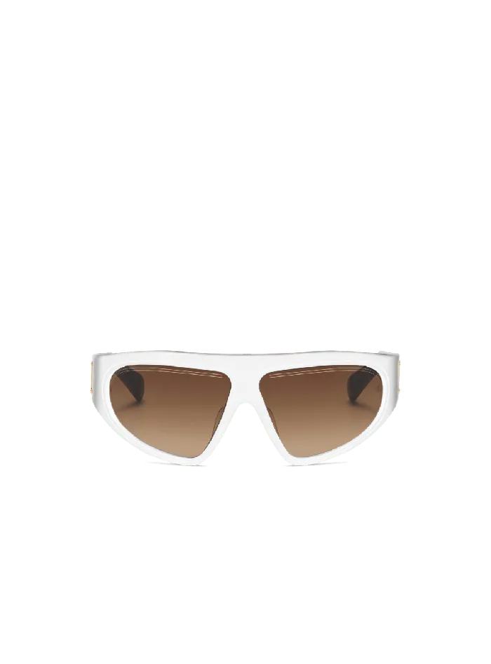 Balmain Eyewear WomenMen BEscape Sunglasses White