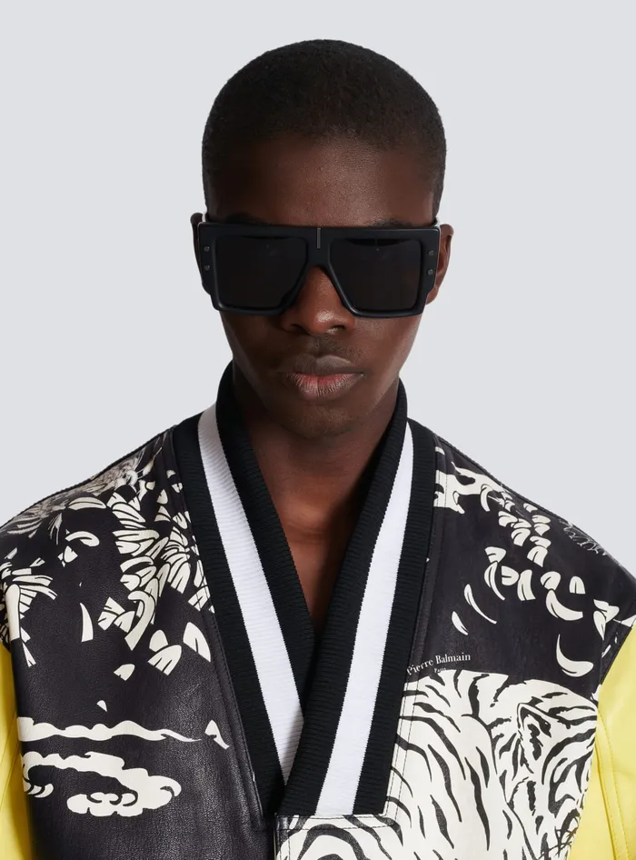 Balmain Eyewear WomenMen BGrand Sunglasses Black