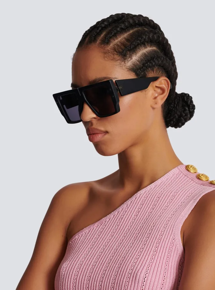Balmain Eyewear WomenMen BGrand Sunglasses Black