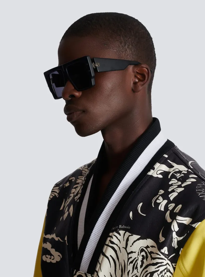 Balmain Eyewear WomenMen BGrand Sunglasses Black