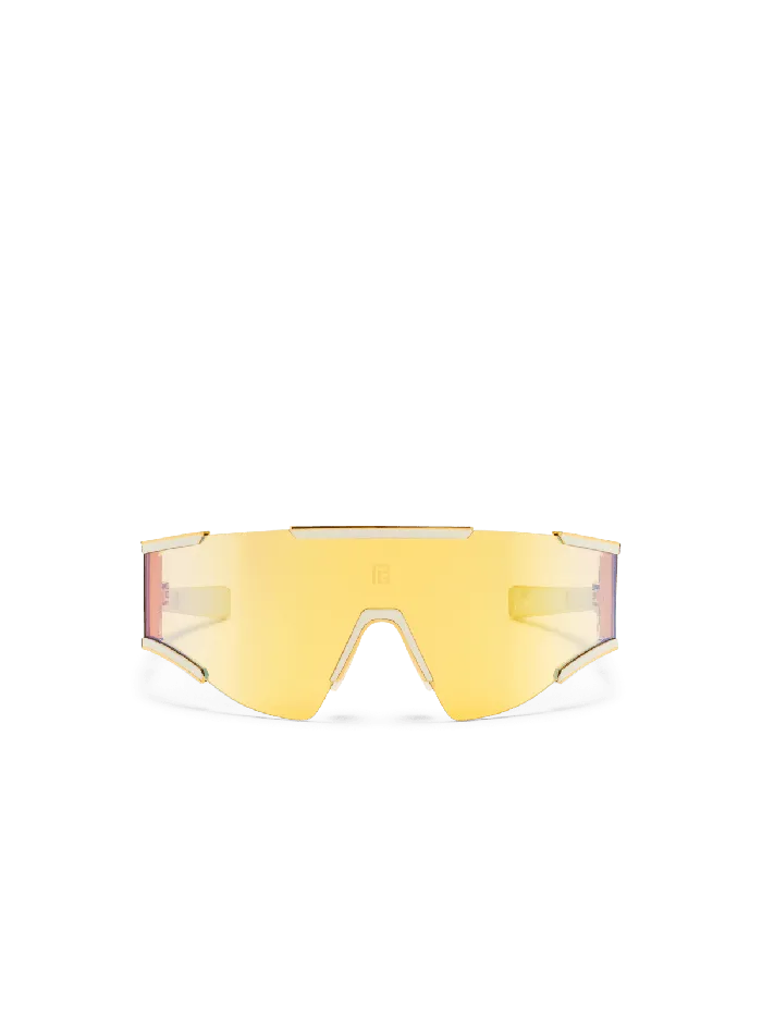 Balmain Eyewear WomenMen Fleche Sunglasses Yellow