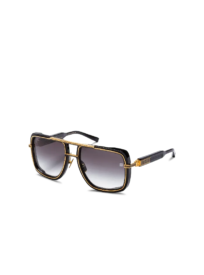 Balmain Eyewear WomenMen Soldier Sunglasses Gold