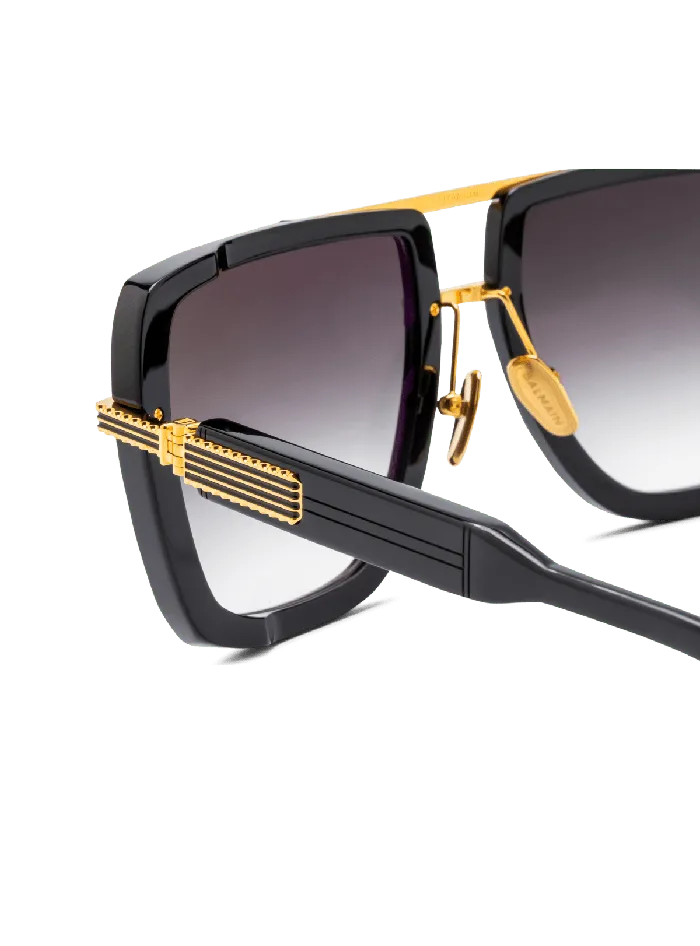 Balmain Eyewear WomenMen Soldier Sunglasses Gold