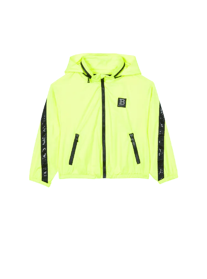 Balmain Kids Windbreaker Yellow