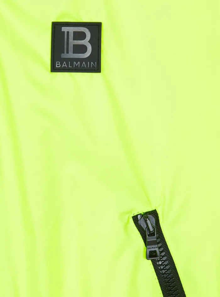 Balmain Kids Windbreaker Yellow