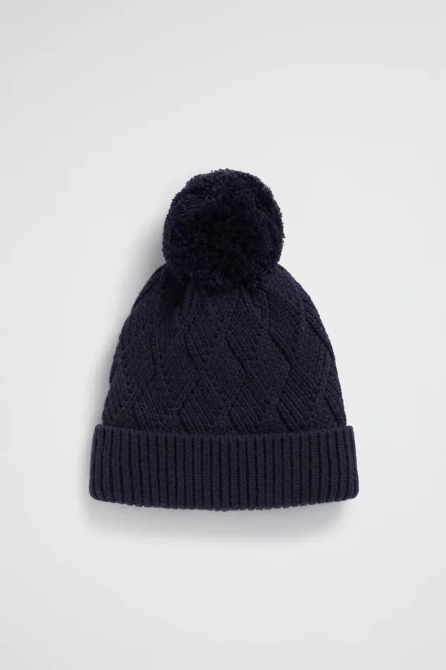 Beanies Baby Seed Heritage Twisted Cable Beanie Midnight Blue