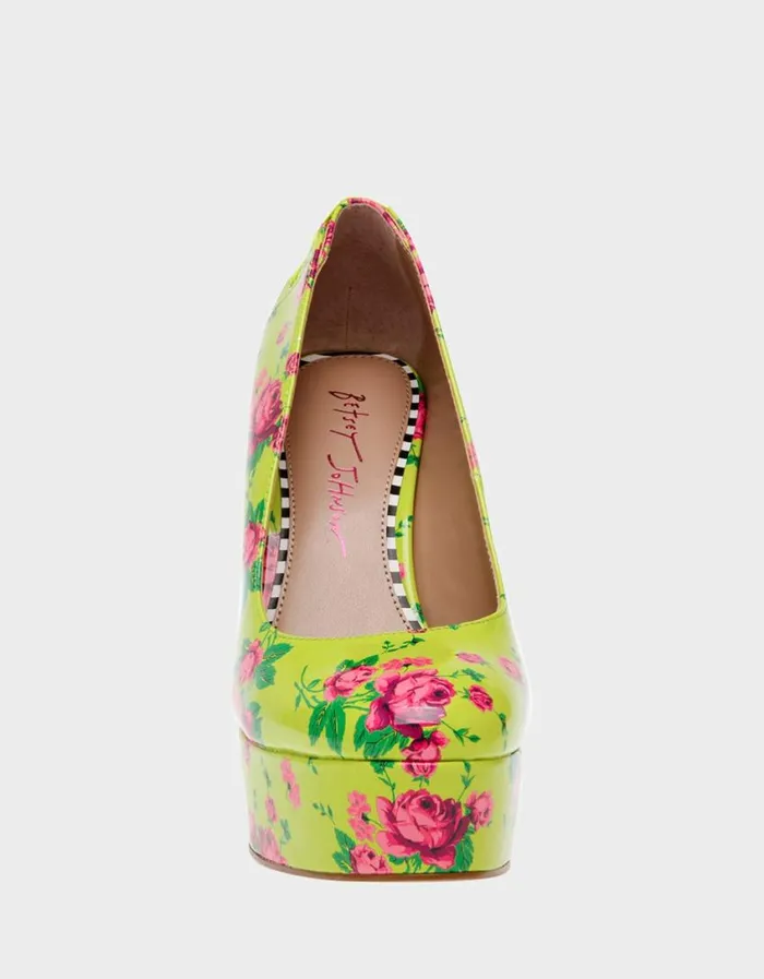 Betsey Johnson Women BONNEE CITRON Citron