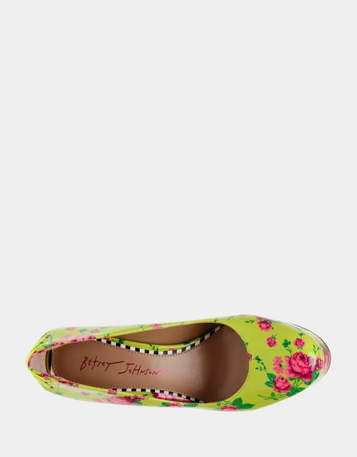 Betsey Johnson Women BONNEE CITRON Citron