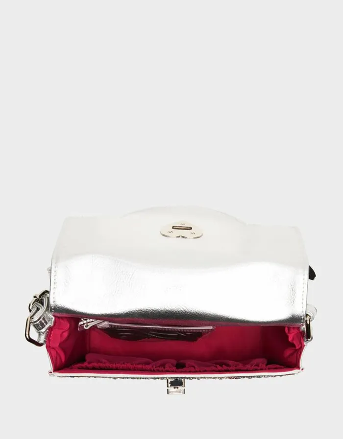 Betsey Johnson Women KITSCH BUTTERFLY PHONE BAG SILVERMULTI Silvermulti Betsey Johnson Women KITSCH BUTTERFLY PHONE BAG SILVERMULTI Silvermulti