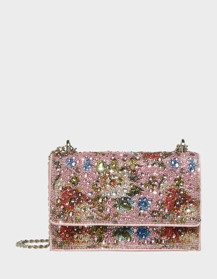 Betsey Johnson Women SPARKLER CONVERTIBLE BAG FLORAL MULTI Floral Multi
