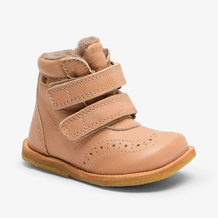 bisgaardshoes ellie v tex nude Rose KIDS Boots