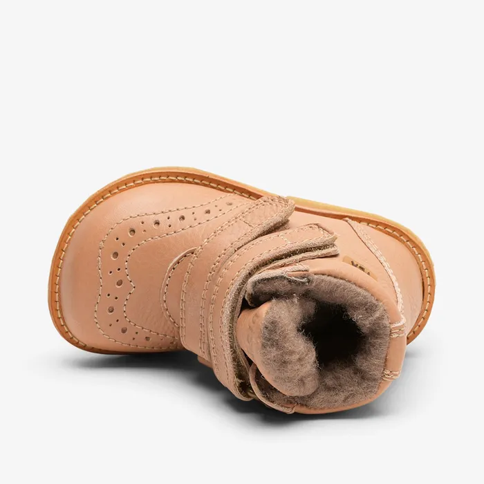 bisgaardshoes ellie v tex nude Rose KIDS Boots