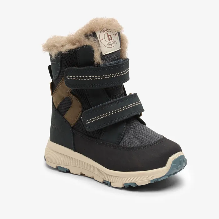 bisgaardshoes spencer tex navy Blue BABY Boots