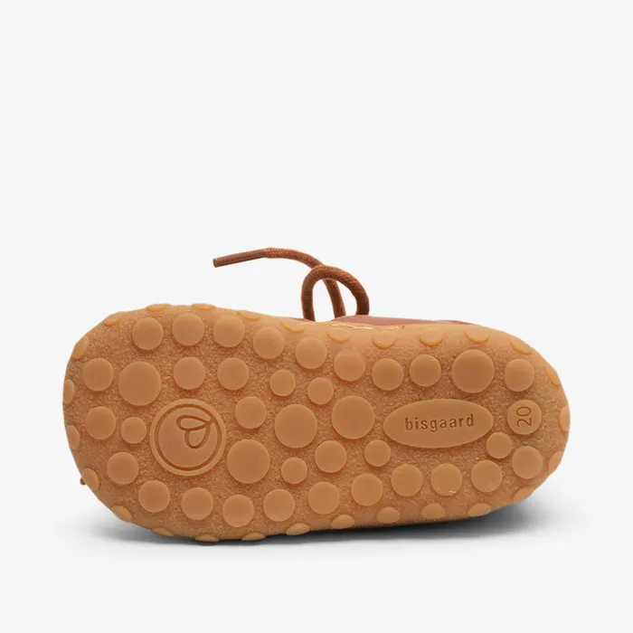 bisgaardshoes Winter boots KIDS barefoot hale l lamb brandy Brown