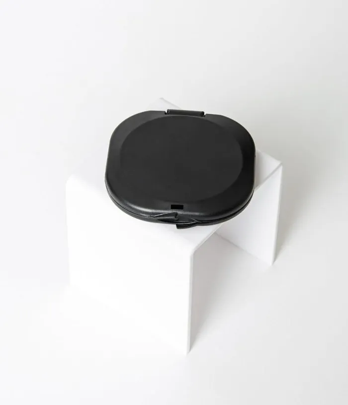 Black Dream Girl Compact Mirror Accessories Unique Vintage Beauty