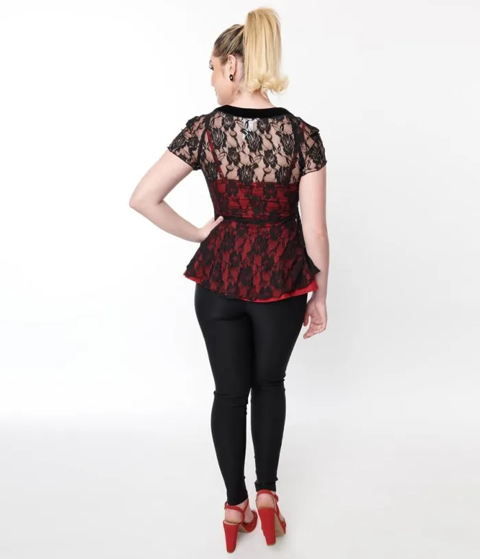 Black Jenny Pants ClothingPlus Unique Vintage Pants