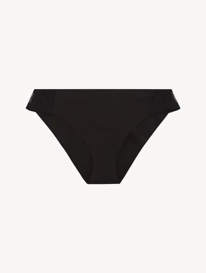 Black Mid Rise Briefs Lingerie La Perla Midrise
