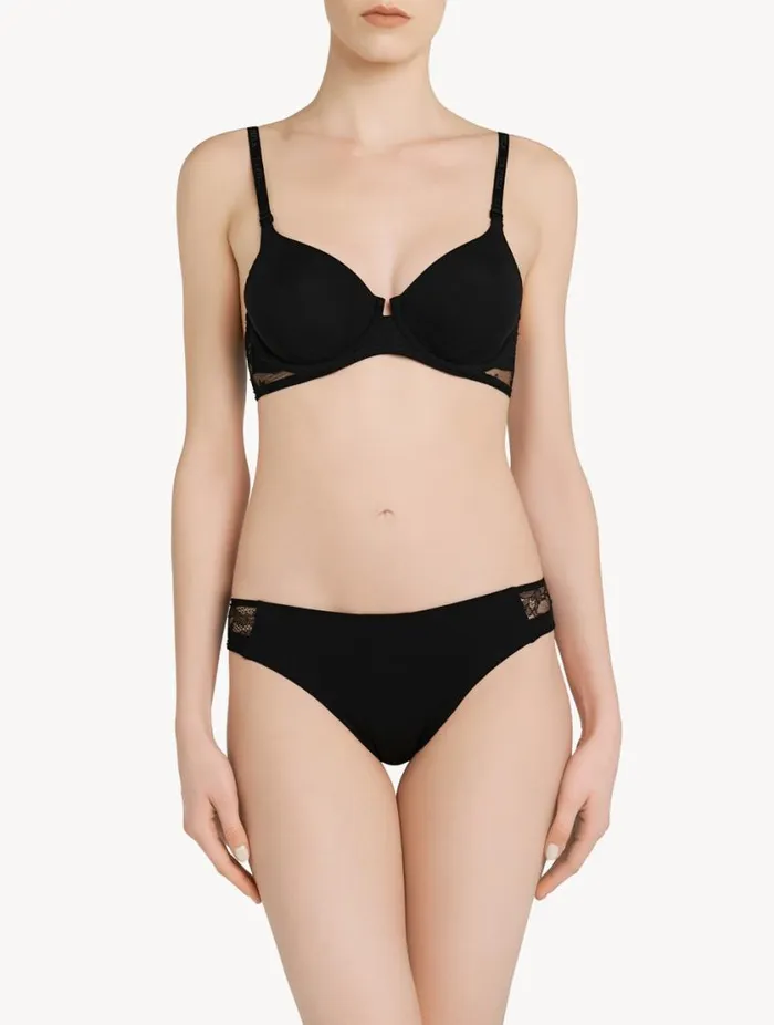Black Mid Rise Briefs Lingerie La Perla Midrise Black Mid Rise Briefs Lingerie La Perla Midrise